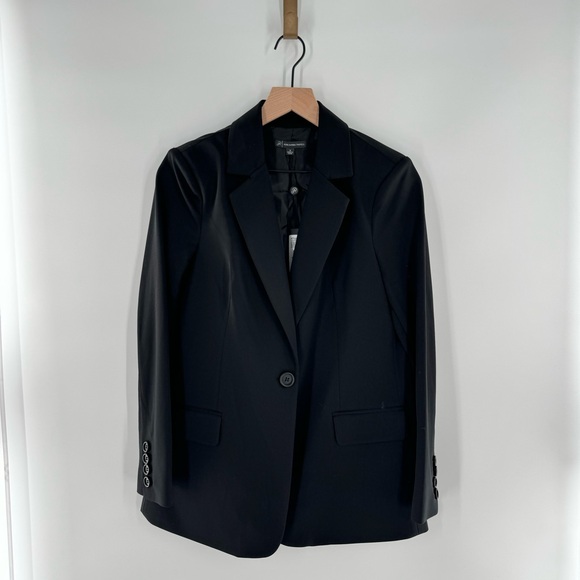 New! Adrianna Papell Twill One Butter Blazer Size Small - Picture 2 of 11